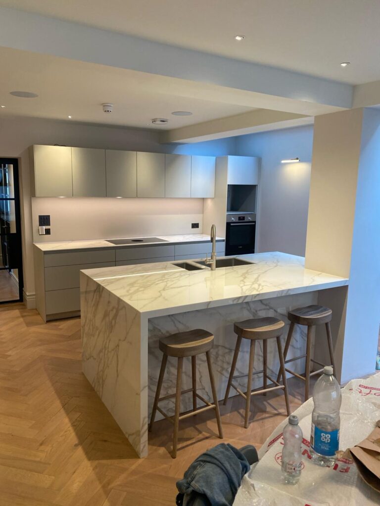 Quarrendon Street Fulham London SW6-Full 4 bedroom house renovation including lower ground floor