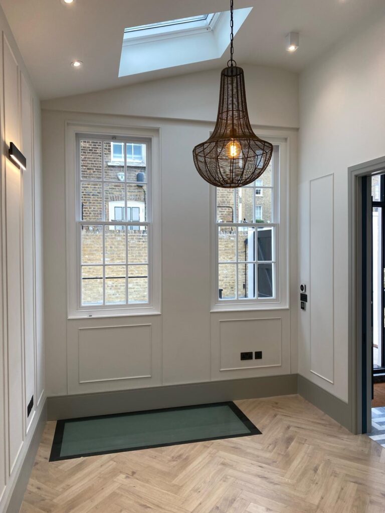 Carolina Terrace London Belgravia SW1 New build- 3 bedroom-3 bathrooms- double basement and courtyard house-Full renovations