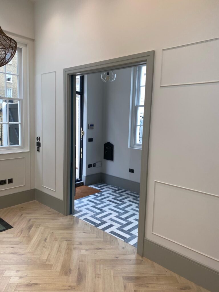 Carolina Terrace London Belgravia SW1 New build- 3 bedroom-3 bathrooms- double basement and courtyard house-Full renovations